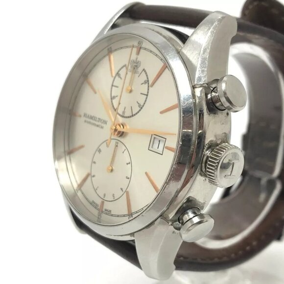 HAMILTON Jazzmaster Spirit Liberty Automatic Wristwatch Watch Wristwatch SS ... - Picture 12 of 14